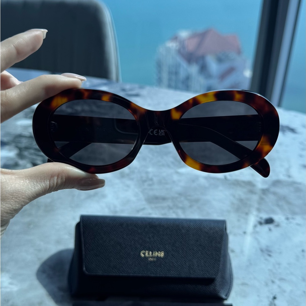 Celine Tortoise Shell Women's Sunglasses